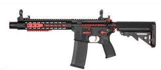 Specna Arms SA-E40 Edge M4 LW Noveske CQB KeyMod Mosfet Li-Po Ready Red Edition by Specna Arms